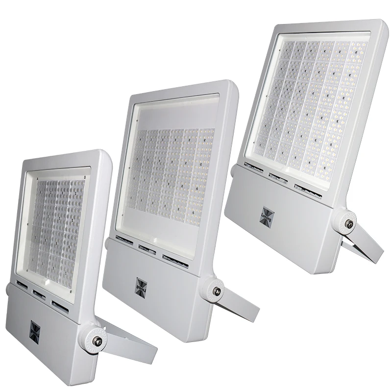 50/100/150/200/300 watt CLO DALI 0-10V dimming ip66 140 Lm/W LED solar powered motion sensor flood light
