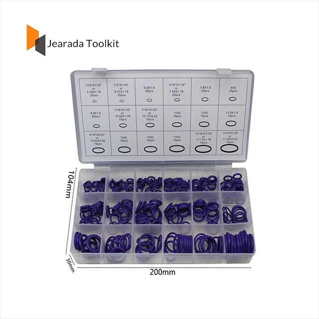 Customized And Standard Universal NBR Rubber 270pcs  O-Ring Kit Seal Kit Oil Seal