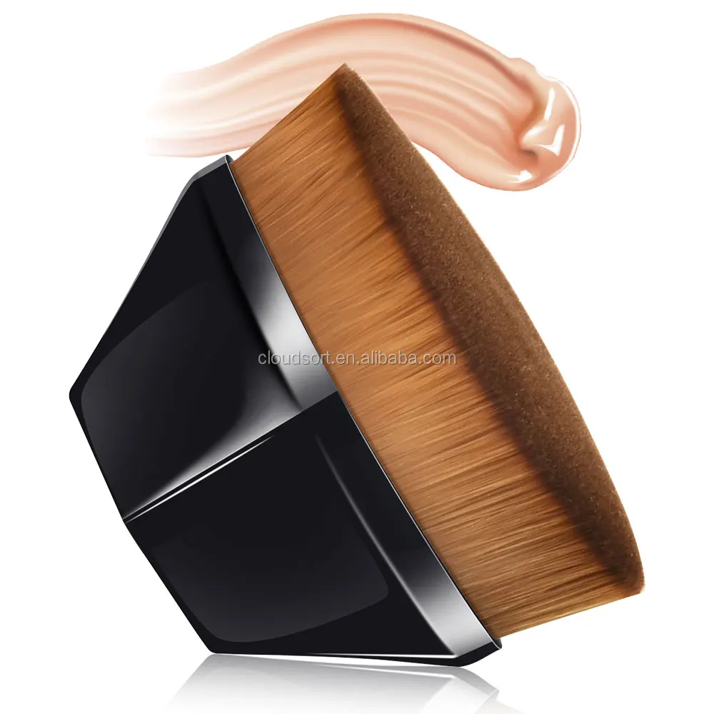 New Foundation brush for make up petal shaped