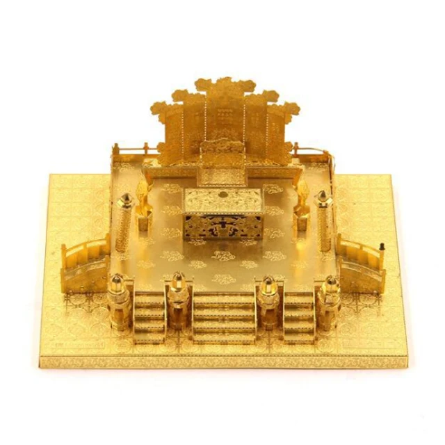 3D metal model puzzle ZhengDaGuangMing Palazzo artificial Copper DIY China souvenirs world architecture building model crafts