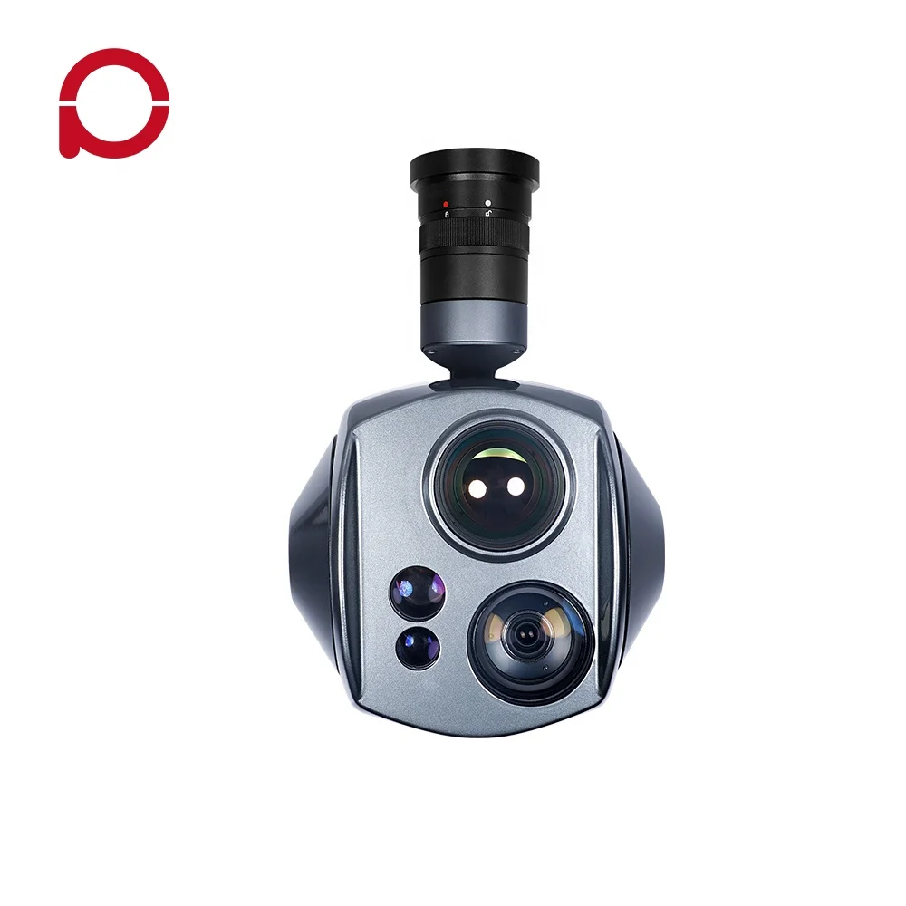 Viewpro Q30TIRM pro Drone GPS Dual 30x EO + 35mm Thermal 3km Rangefinder 3 Axis Gimbal Camera TF 128G for Mapping