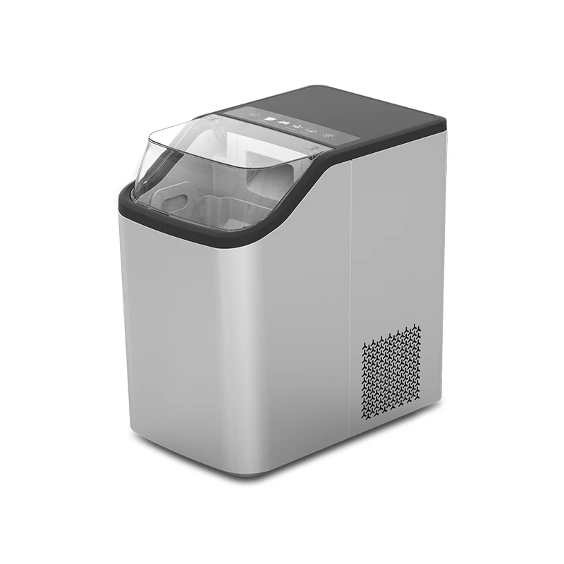 Countertop Self Cleaning Function 39.6Lbs/24H Portable 8-10 Minutes Compact Ice Maker