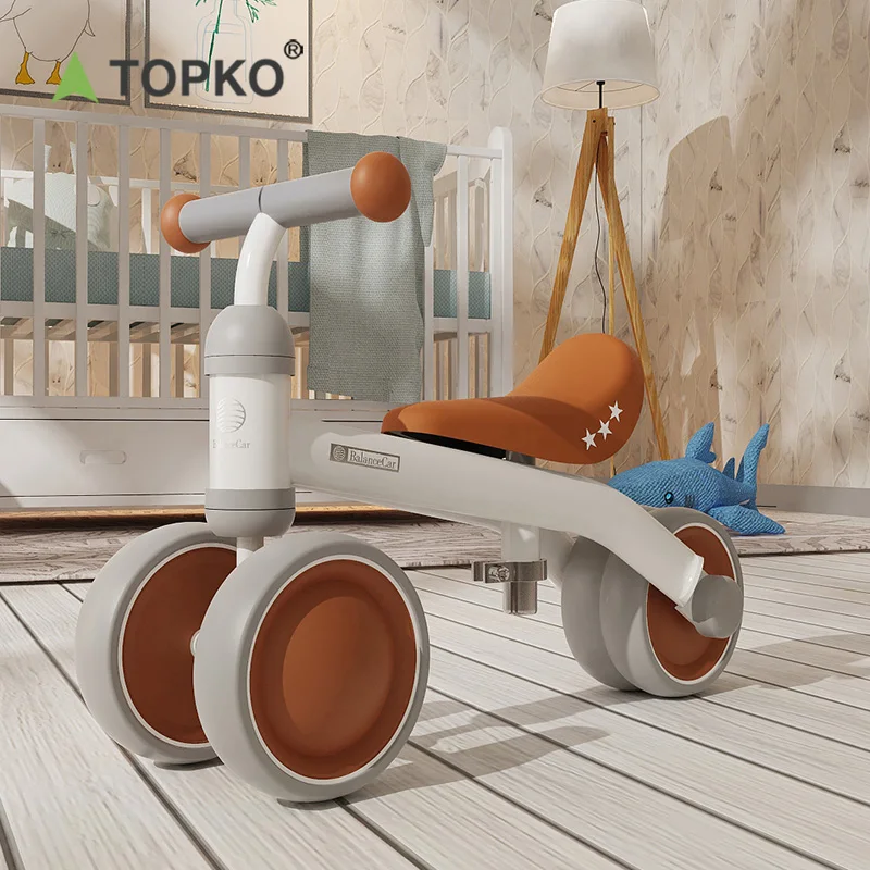 TOPKO Professional Manufacture balance bike 3 wheel baby walker Pedalless balance bike