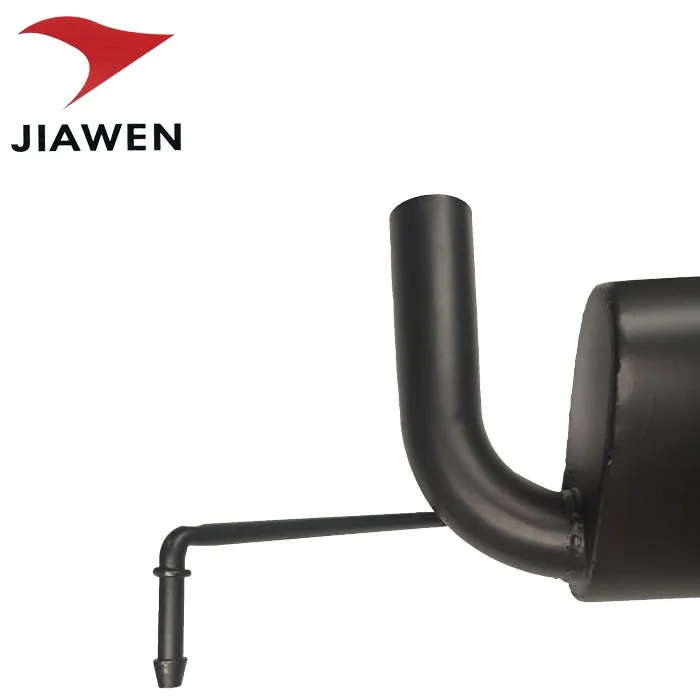 Matte Black Dual CatBack Exhaust Muffler System 24DR POWDER COATED EXHAUST for J**p Wr**gl**