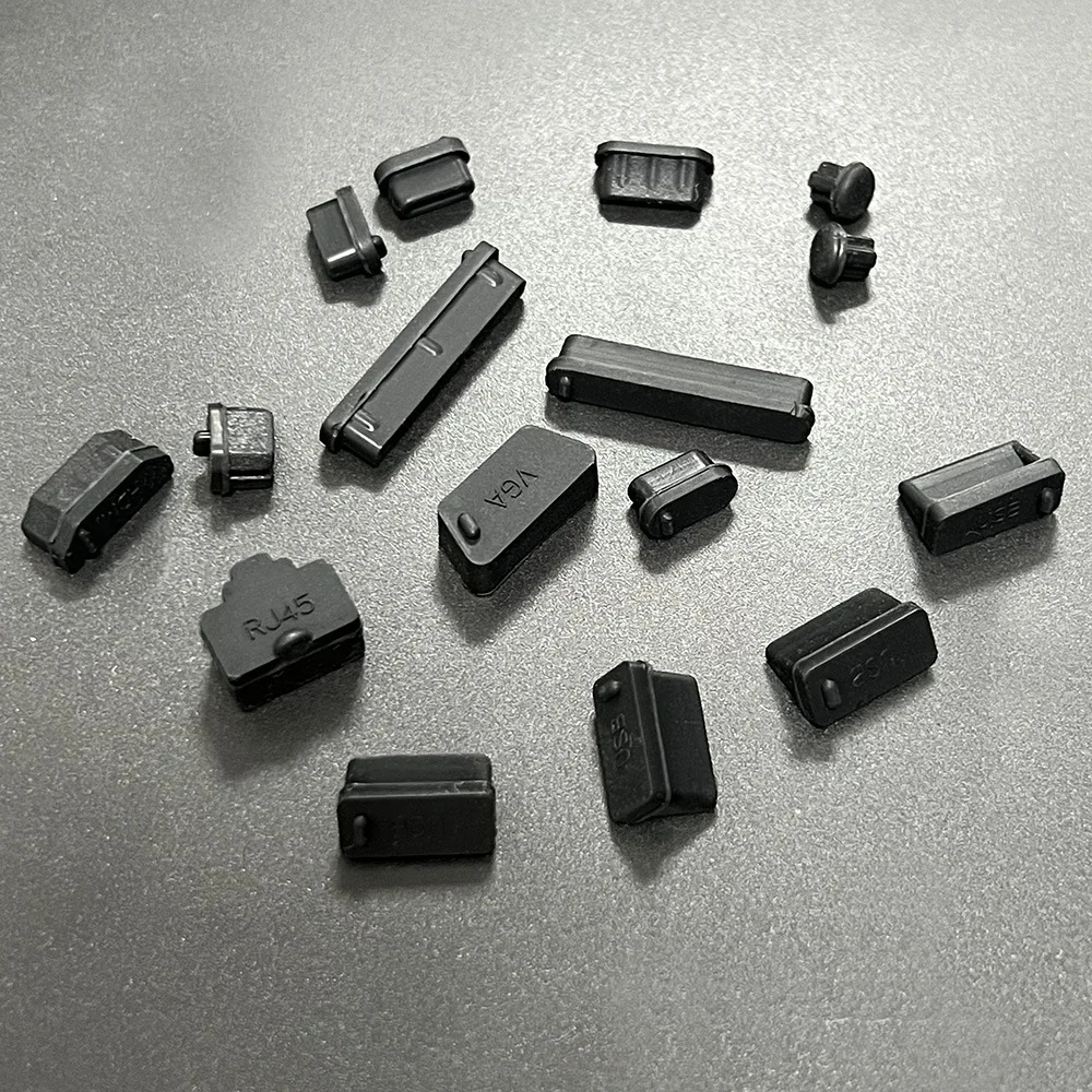 Anti-dust Plugs for Macbook Pro, Laptop Dust Plug Ports Silicone Cover Protection