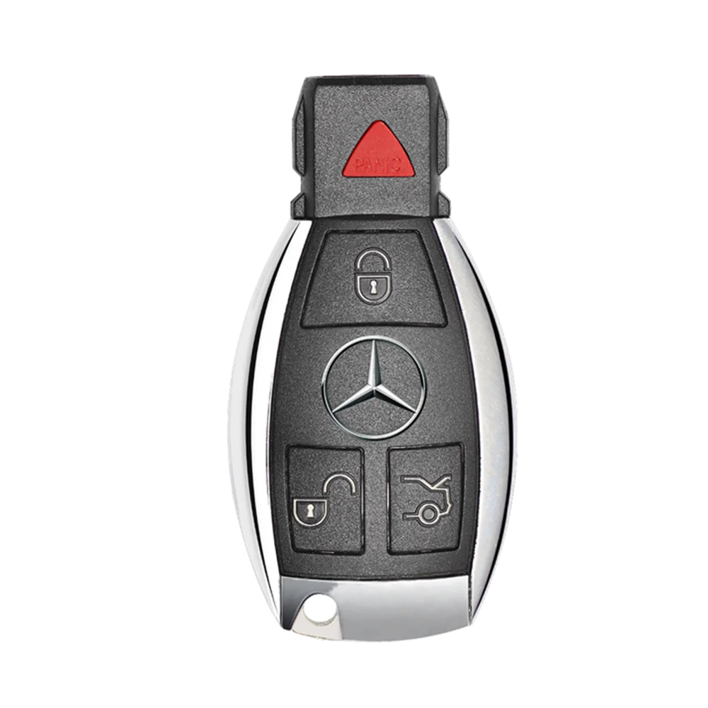 CG Official Factory Smart Remote Control Key Transponder Chip Key Fit for B-en-z MB FBS3 315/433MHz  with Red Panic