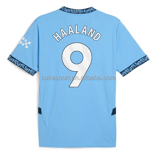 2024 25 City Soccer Jersey Mens Kids England club Haaland Bruyne training custom Football Shirt kits