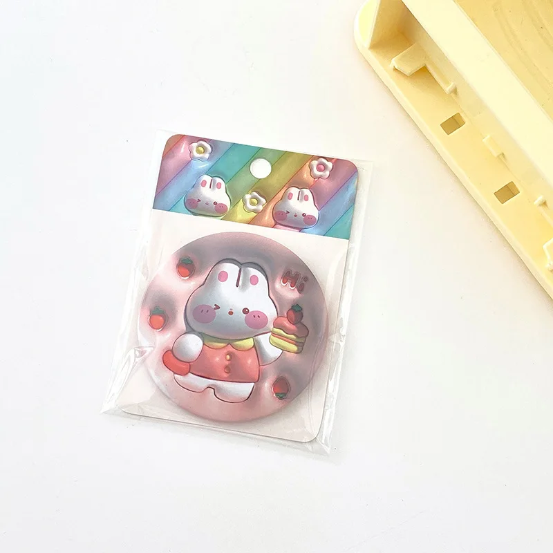 ZONZHU Customize Portable Mirror10 Cartoon Small Round Mirror Pocket Different Design Diameter of 7cm