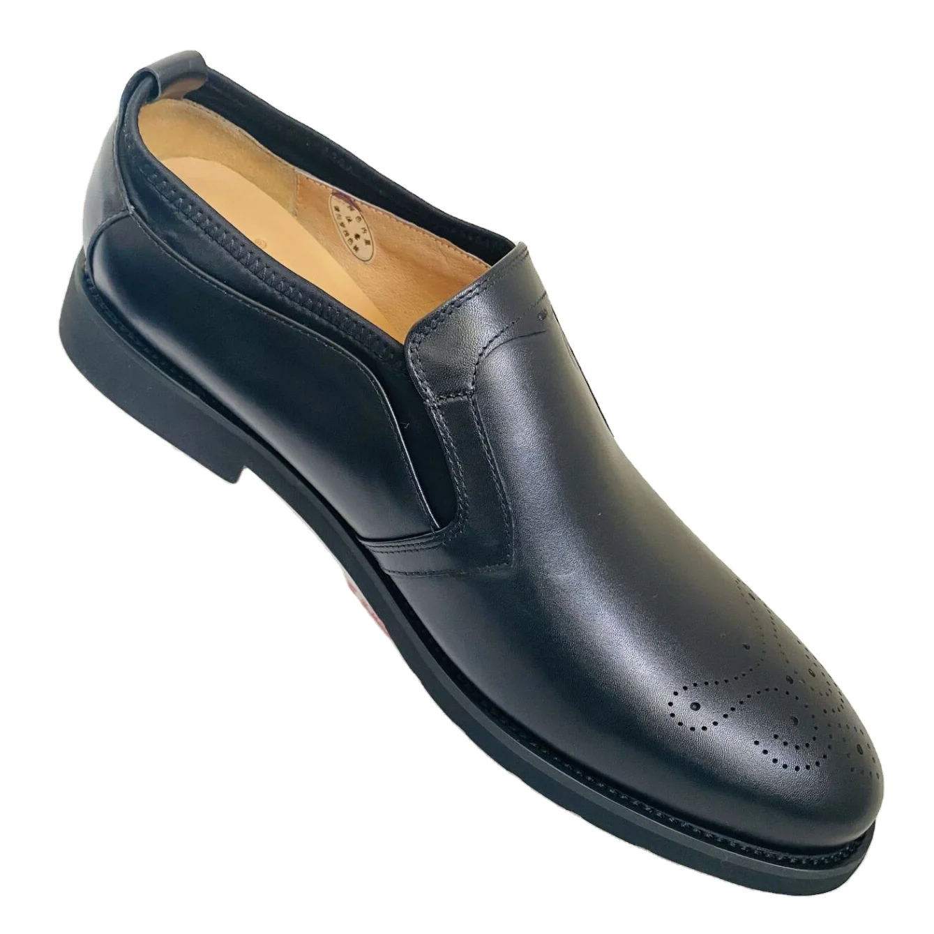 New fashion Party Genuine Leather 5cm Height Increasing Stylish Shoes No Tie Lace for Men Summer italian calf leather