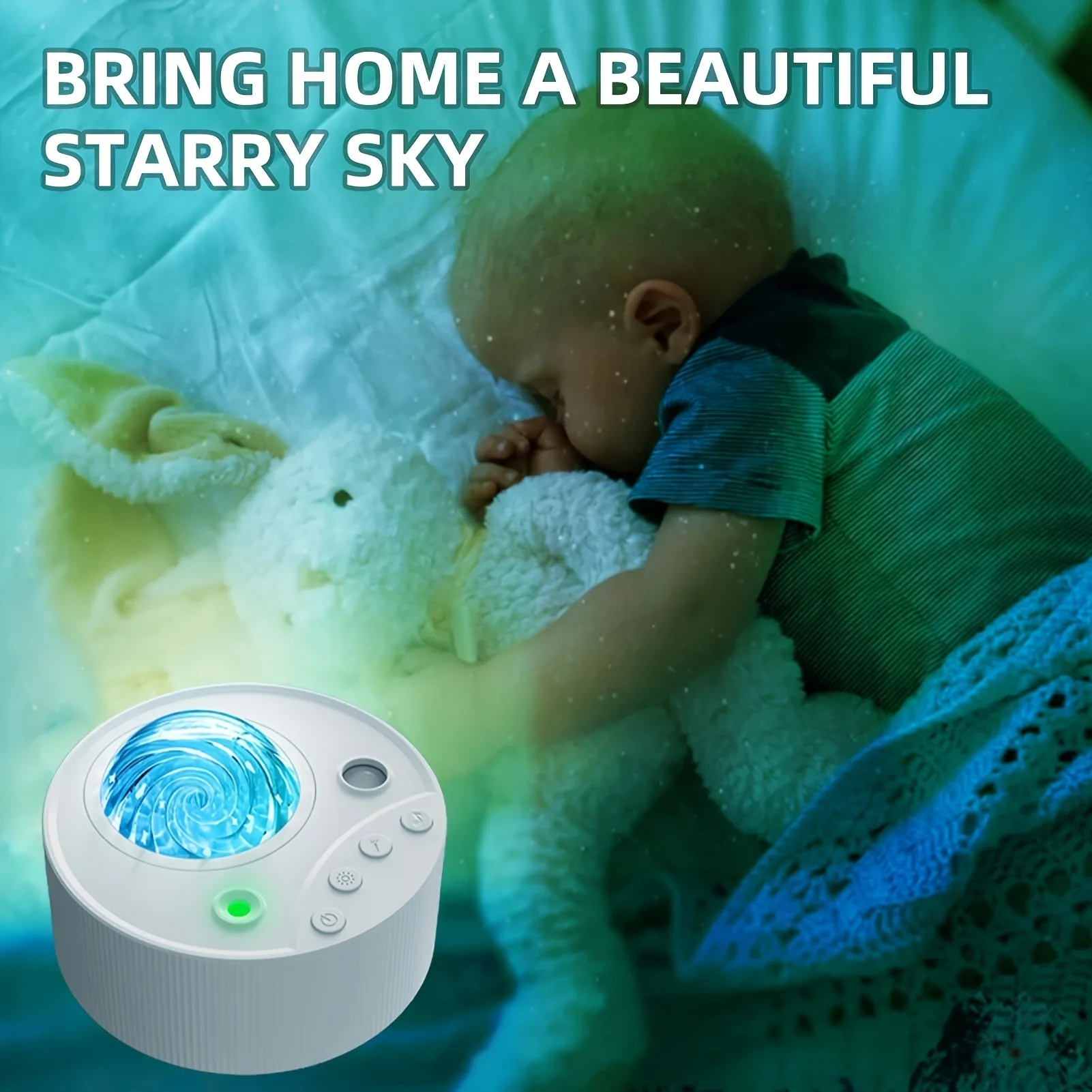 LED Aurora Projector Galaxy Starry Sky Projector Lamp Northern Lights Bedroom Home Room Decoration Nightlights Luminaires Gift