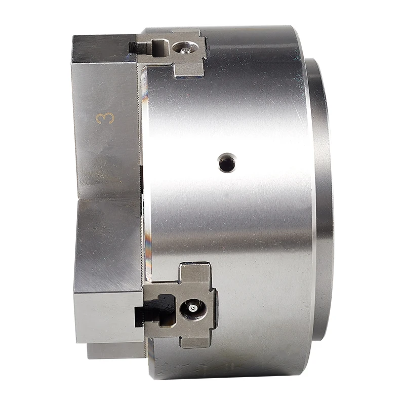 4 Щековая патроны токарные со сквозным отверстием гидравлический патрон станка с ЧПУ механизированный патрон