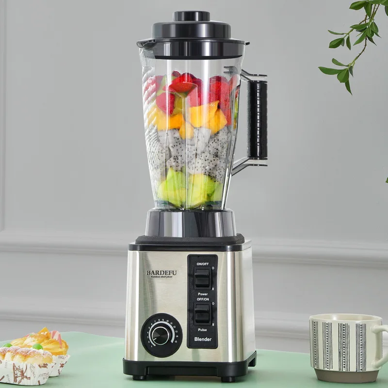 2024 heavy duty commercial mixer Stainless steel 3 in 1 9000w kitchen appliances smoothie juicer food processor blender