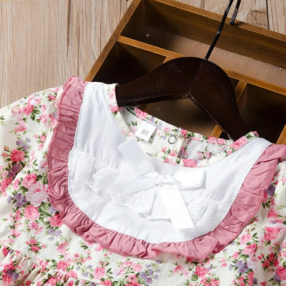 Цветочное платье для девочек