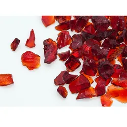 Wholesale Slag Decorative Colorful green Glass Rock For Landscaping