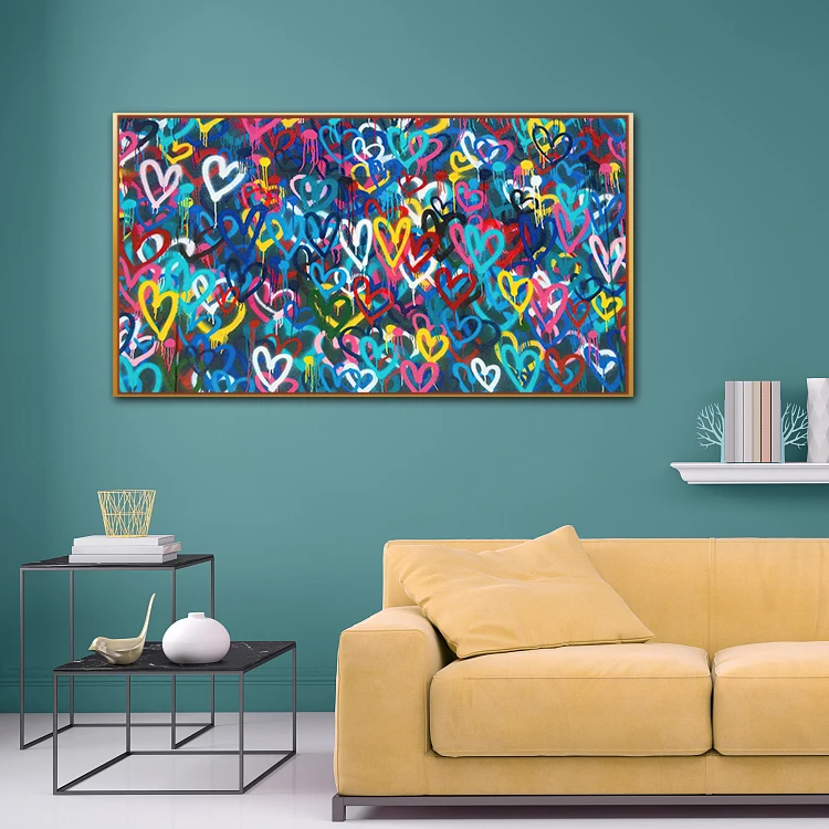 100% hand-painted Home Wall Decor  Wall Paintings Art African modern canvas oil painting handmade