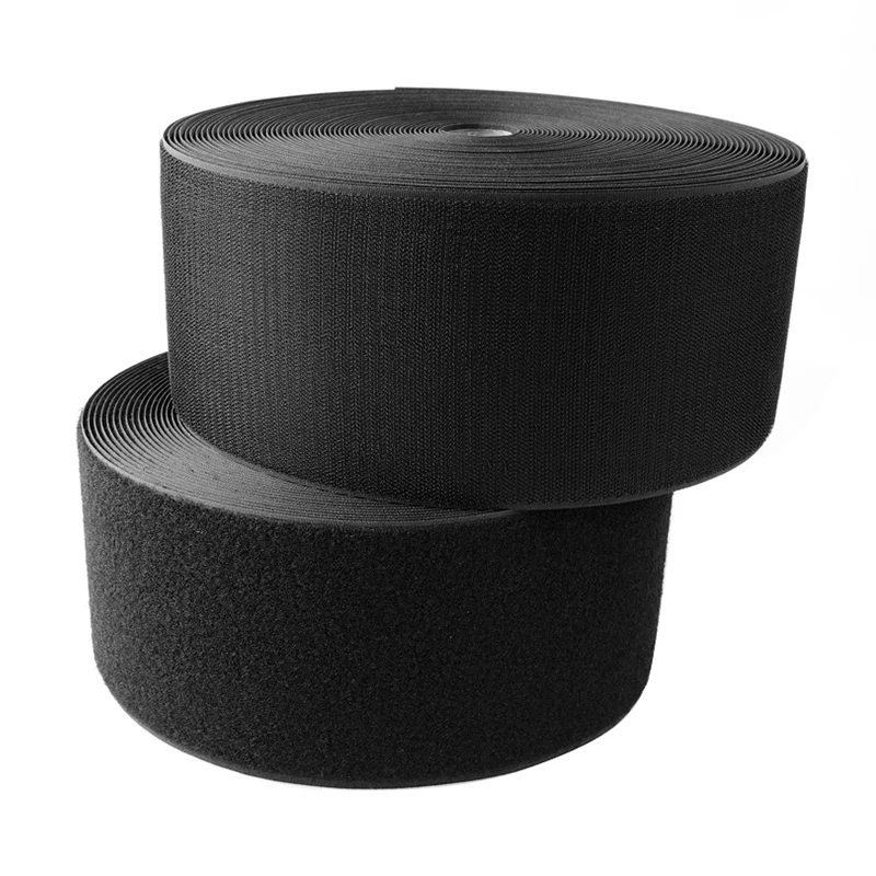 25mm Custom Nylon Hook and Loop Fastener No Glue Adhesive Sewing-On Magic Tape Velcroes Reusable Hook And Loop Tape Velcroes