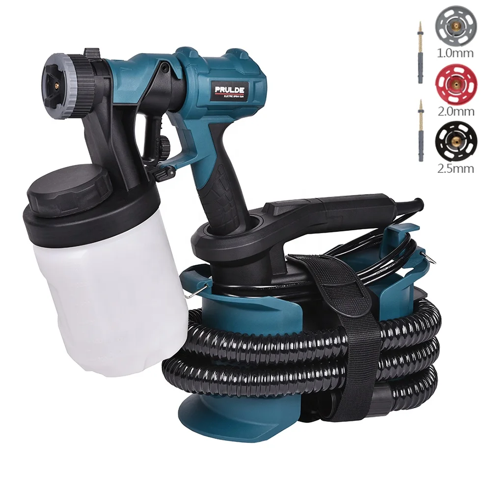 
Neu Master 600W HVLP Portable Paint Sprayer with Shoulder Strap 