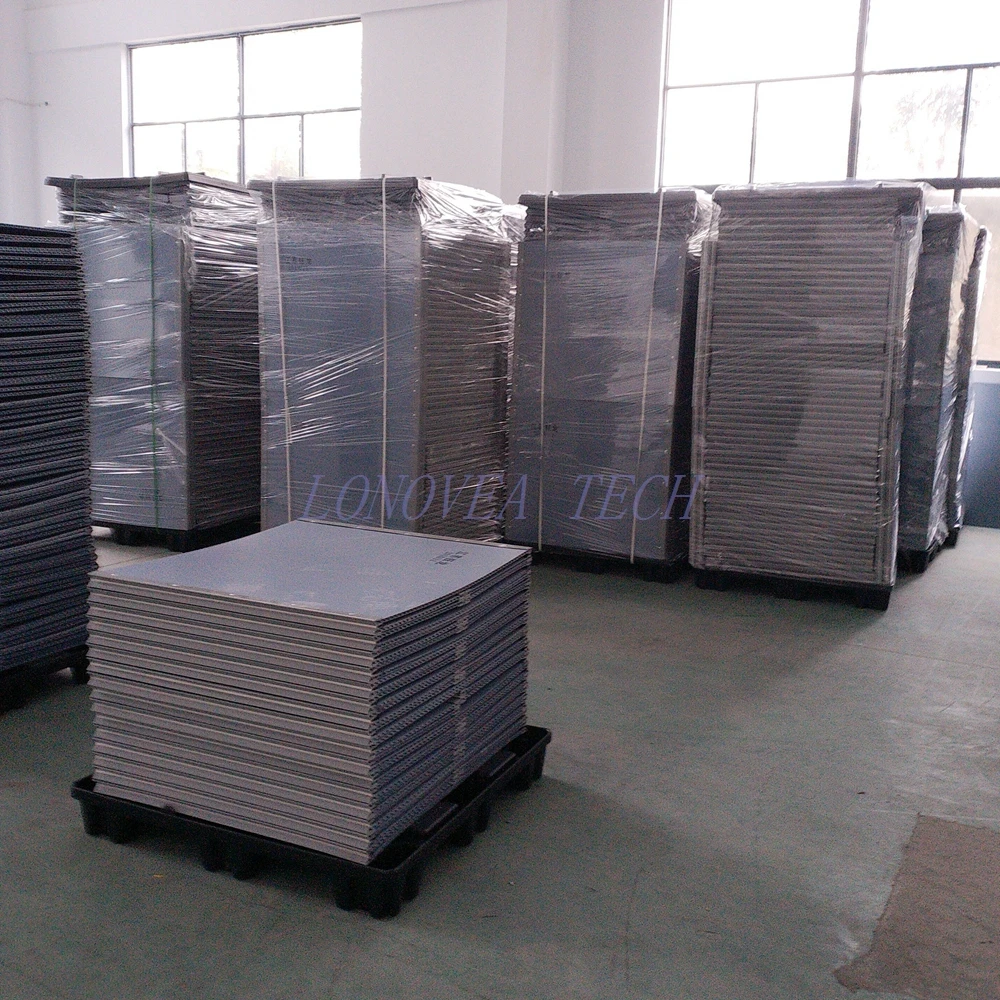 Custom PP corrugated honeycomb pallet box collapsible plastic pallet box foldable coaming container bins