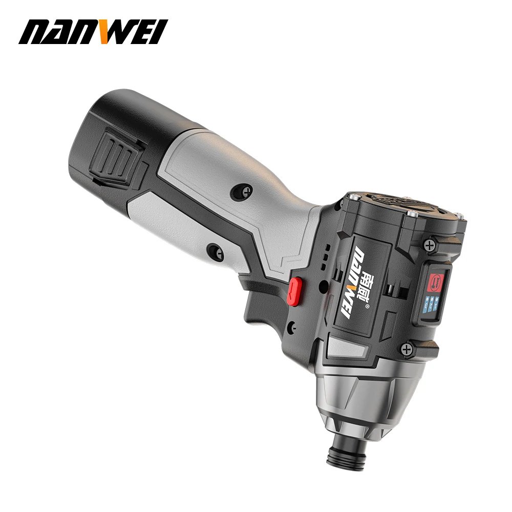 NANWEI Cordless lithium-ion impact screwdriver handheld mini electric drill rechargeable screwdriver