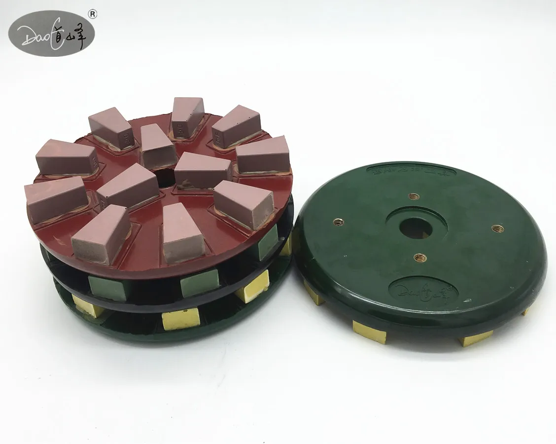 round diamond bond resin grinding disc/abrasive disc/grinding wheel for granite/marble/concrete