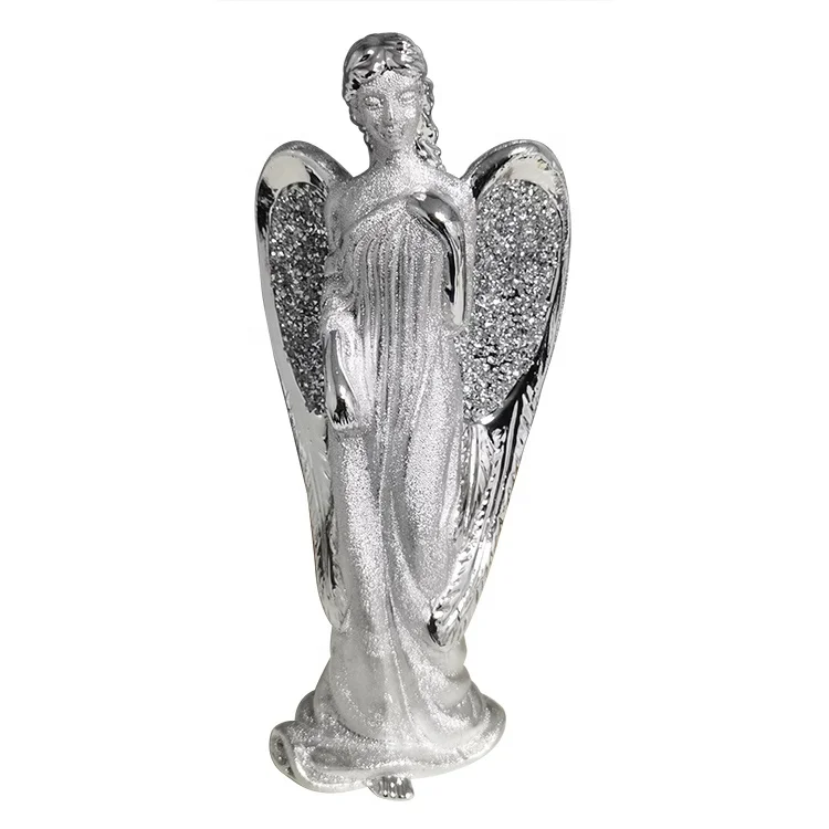 Hot Selling Electroplating Statue Art Heart And Bowknot  Sculpture For Hotel Living Room Decoration