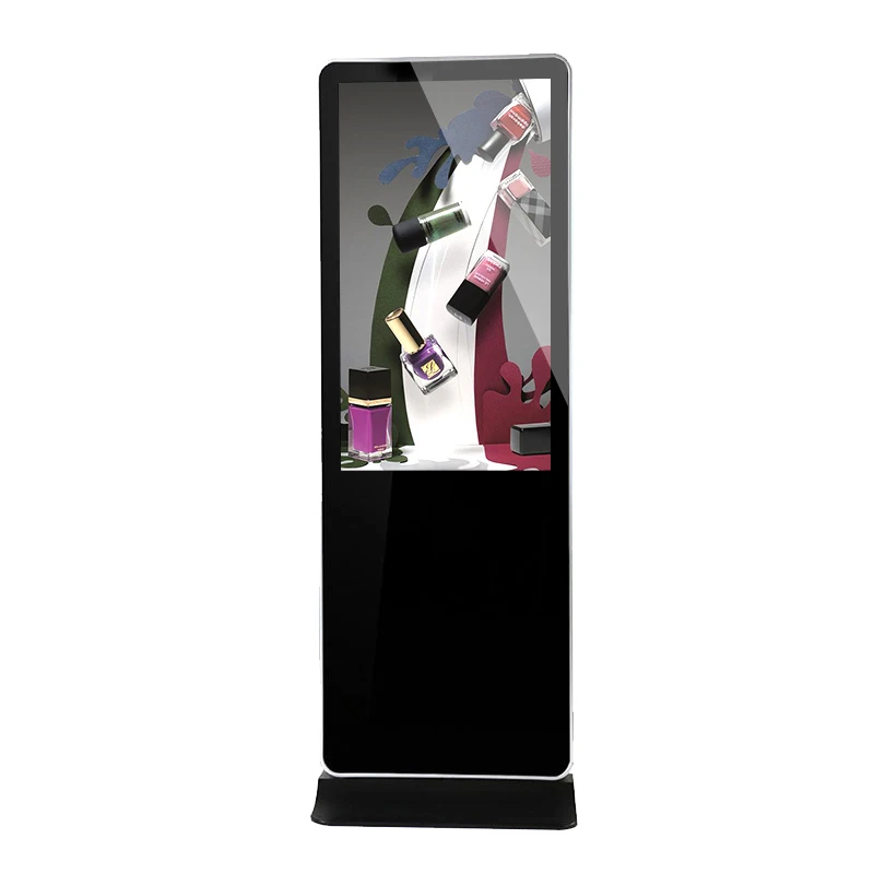 
Hot 43 inch lcd media player floor standing digital signage menu boards lcd advertising display wifi lcd screen maker ads 