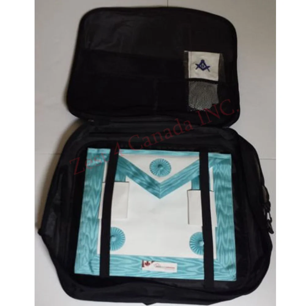 
Masonic Regalia WMMM Soft Apron Case Masonic Regalia Master Mason MM/WM Apron/Collar Leather Case 