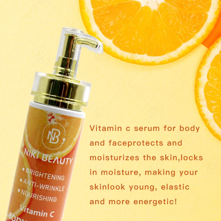 Отбеливающая осветляющая сыворотка для лица витамин С набор ухода за кожей