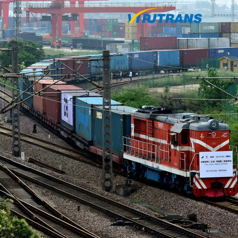 FCL LCL Railway transport shipping train container from China to Mongolia Ulaanbaatar freight forwarder