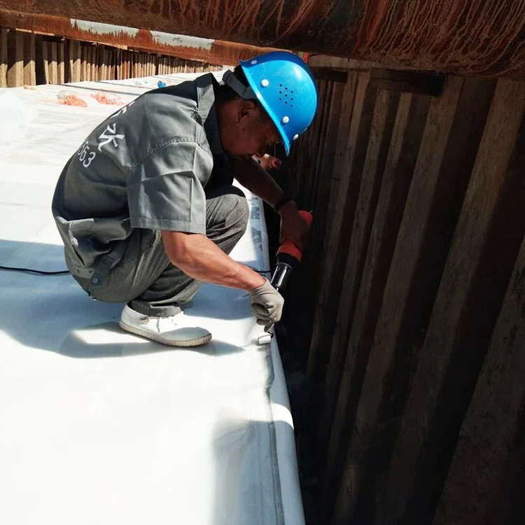 Modern Self-Adhesive PVC & PE Waterproof Membrane Roll High Polymer for Roof Concrete Wall Hotel Repair