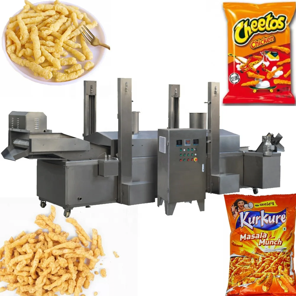 Kurkure Cheetos Extruder Machine Corn Curl Making Machine