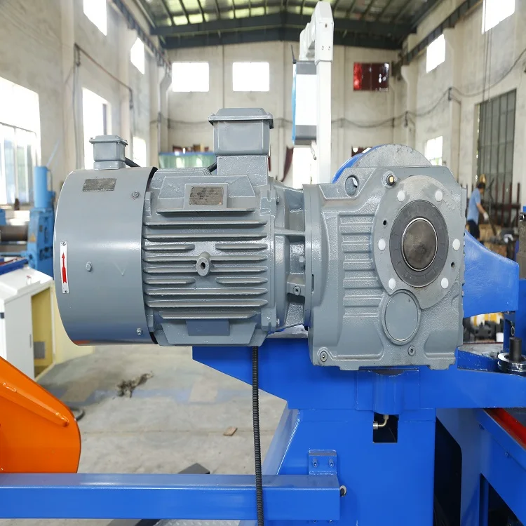 1602 Heavy-type round pipe making machine high-speed rolling shear machine spiral wind pipe machine
