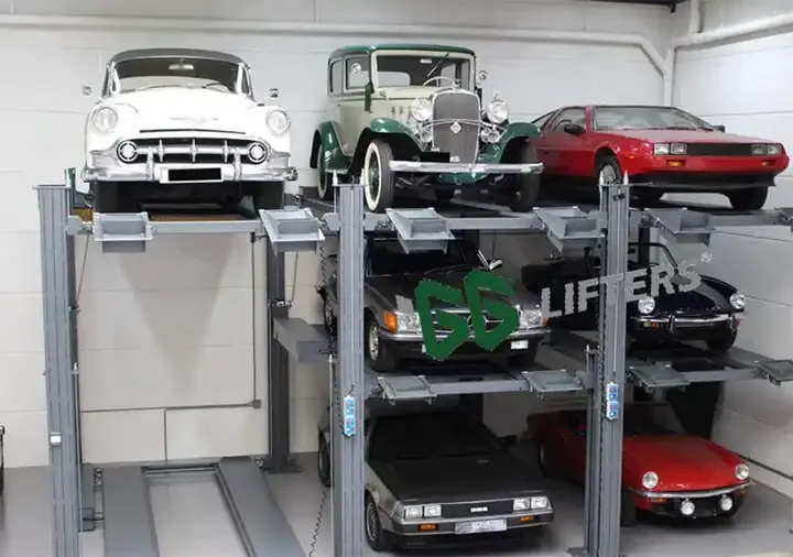 Car Triple Stacker Parking Lift Equipment