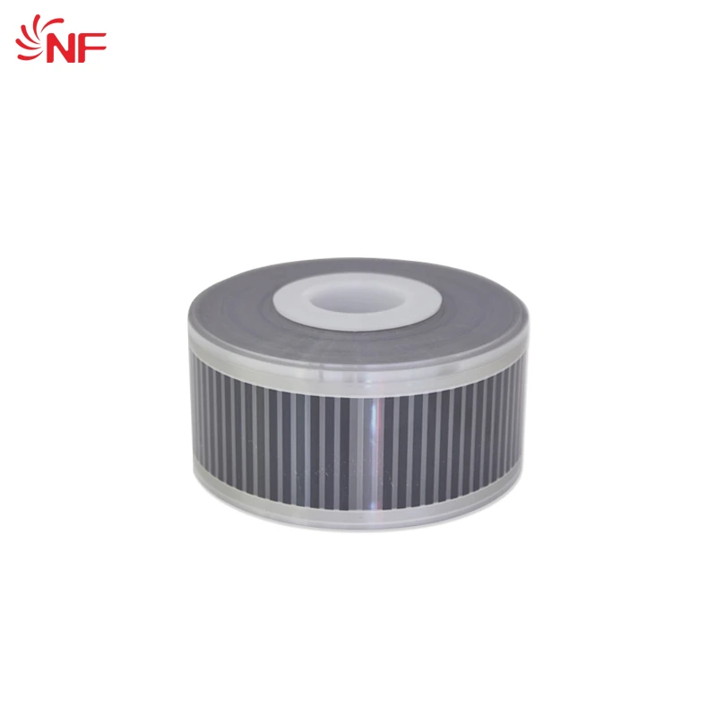 Warmtact graphene carbon heating film 120v 230v 50cm 80cm 100cm  for floor heating system with thermostat