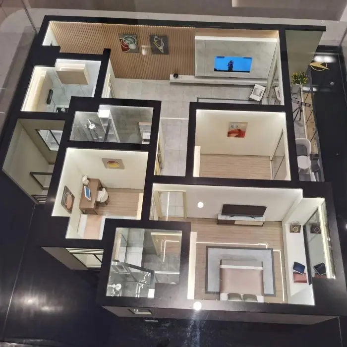 Customized Interior Scene Architecture 3d Miniature Architectural Scale Model