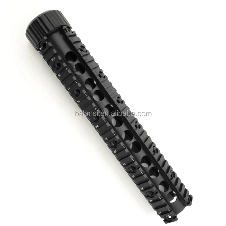 12 inch M4 M16 Free Float Quad ar 15 Handguard 4 side Picatinny Mount 12 inch for m4 m16
