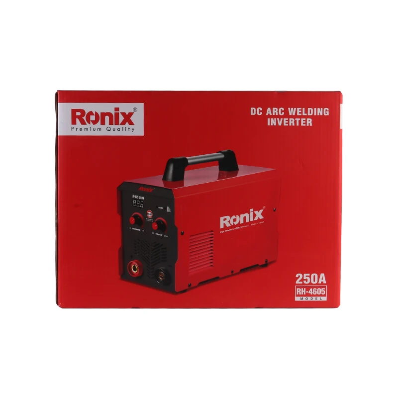 Ronix Rh-4605 Inverter Dc Mini Welding Machine 30-250A 65V Stick Welder Mma Arc Welder Machine Dc Inverter