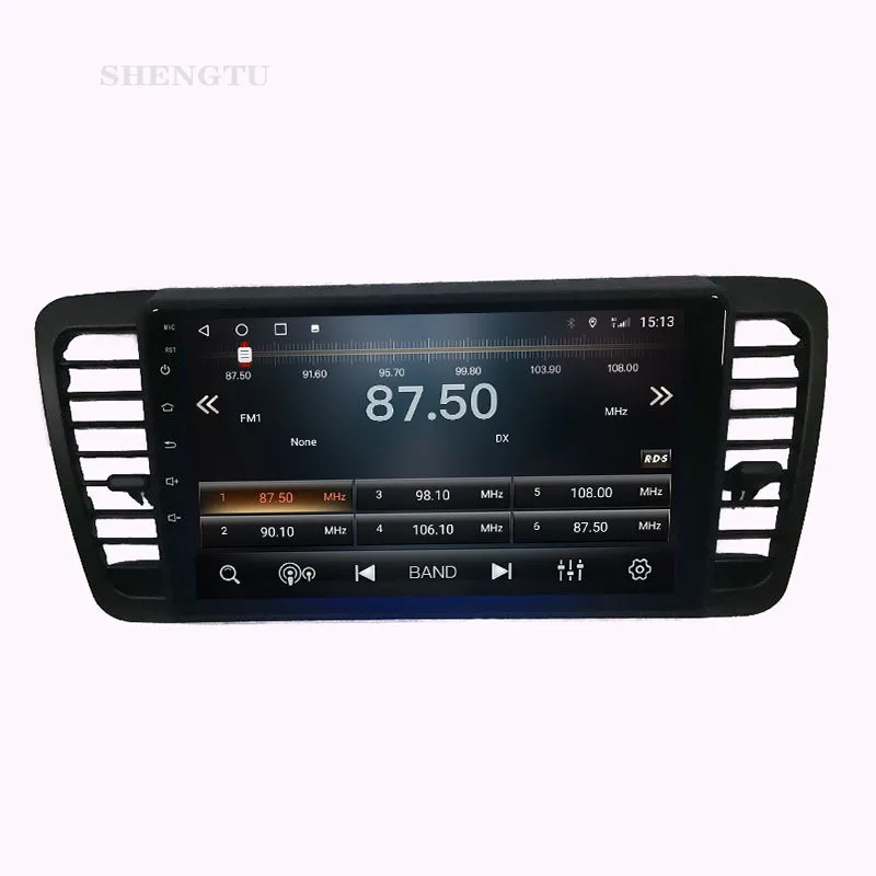 SHENGTU new 10 9 inch 2din car video android system mini tv for car  audio dvd tuner bt mp3 MP5 for SUBARU Legacy 2003-2009