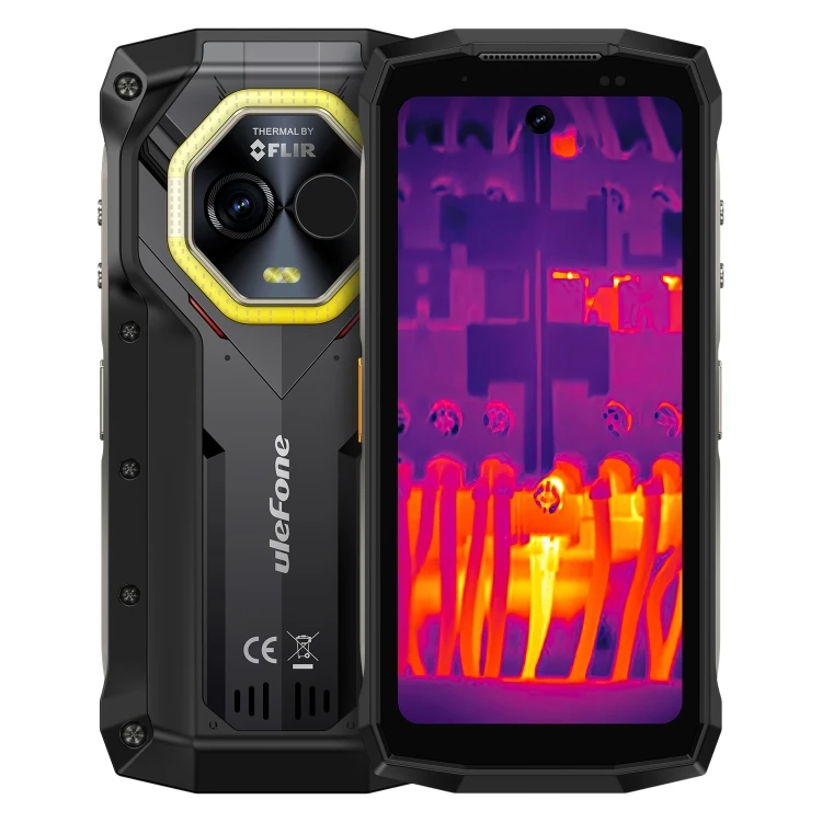 New Arrival Ulefone Armor Mini 20T Pro, Thermal Imaging, 8GB+256GB, IP68/IP69K Rugged Phone, 4.7 inch Android 14