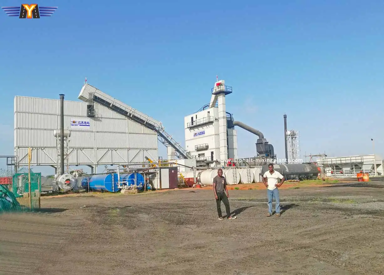 Bitumen mixing plant lb2250 type Asphalt mixer plant for sale