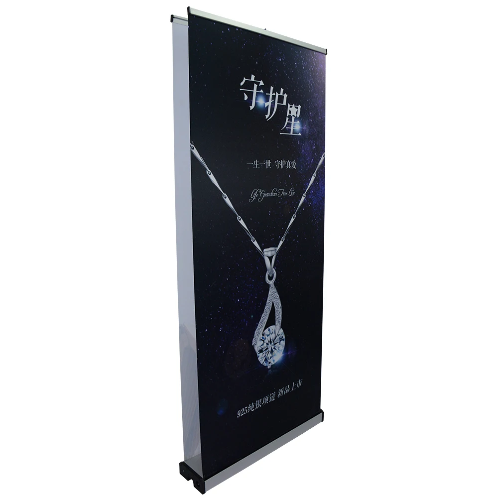 new led double sided pull up banner stand double-sided roll up display banners