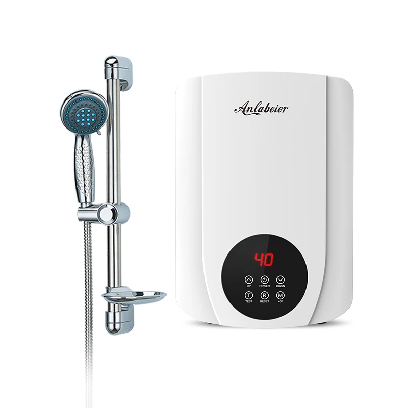 110v 115v 120v 127v electric shower Instant Unlimited Volume Electric Tankless Instant Water Heater for Bathroom