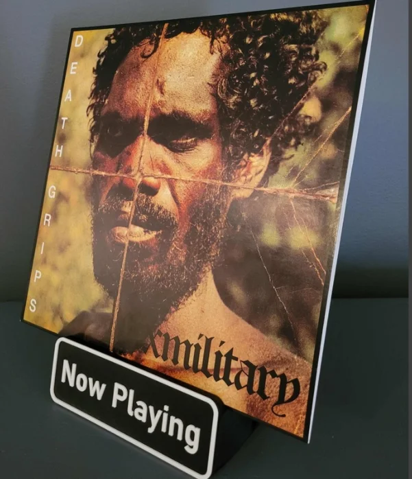 3D printing FDM craft marble PLA service Now Playing Now Spinning CD frame