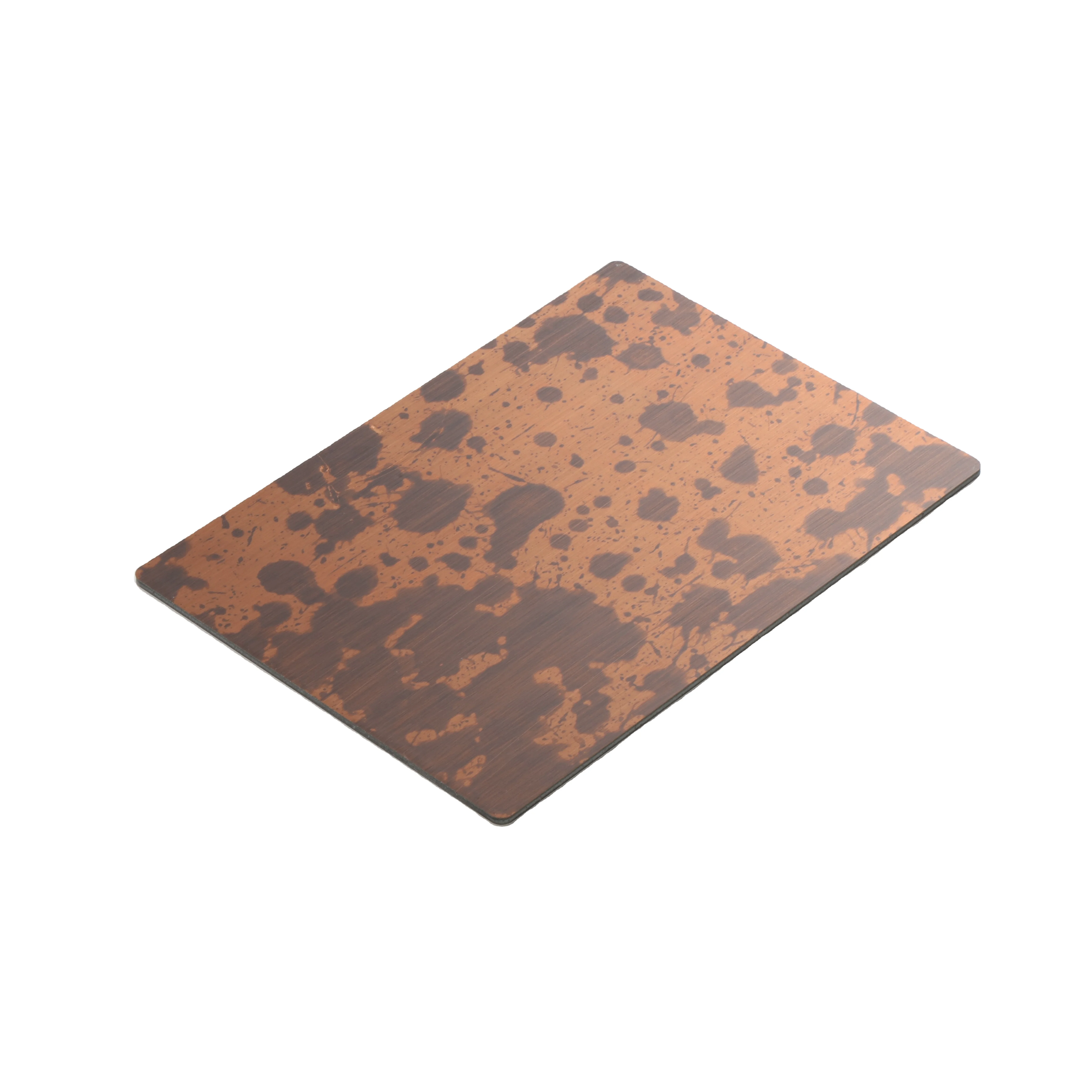 Metal Building Materials Natural Real Oxidized Patina Copper ACP Aluminum Composite Panel Cladding For Exterior Wall Panels
