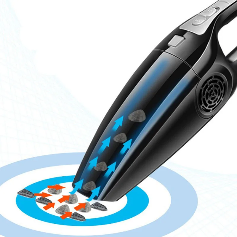 Hot Sale 4500PA Dust Cleaning 120W Power Wet and Dry Use Portable Mini Handheld Vehicle Corded Car Vacuum Cleaner