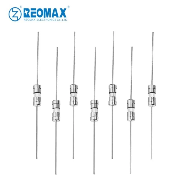 4x11 3x10 3.6x10mm Fast Acting Glass Tube Fuse Time Lag Micro Fuse with Axial Lead