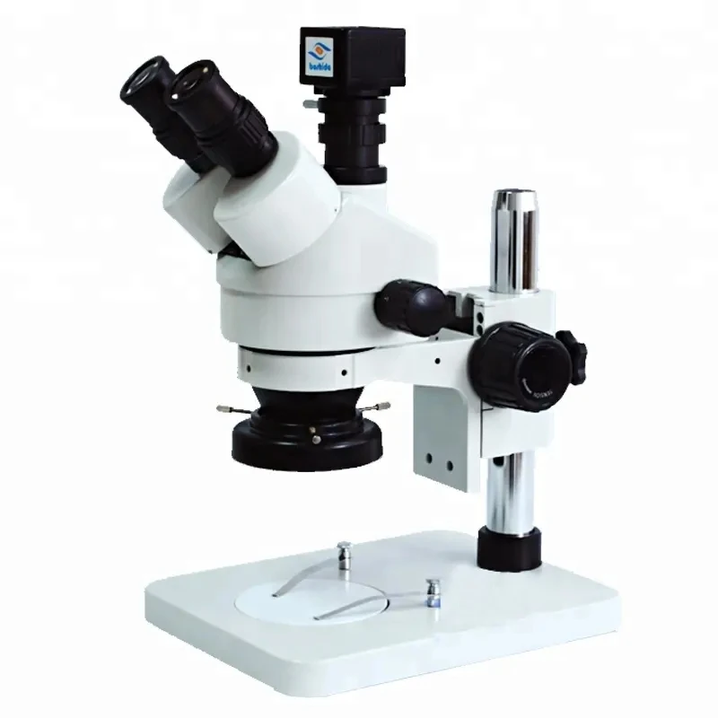 Industrial inspection microscope 10x zoom LED binocular microscope