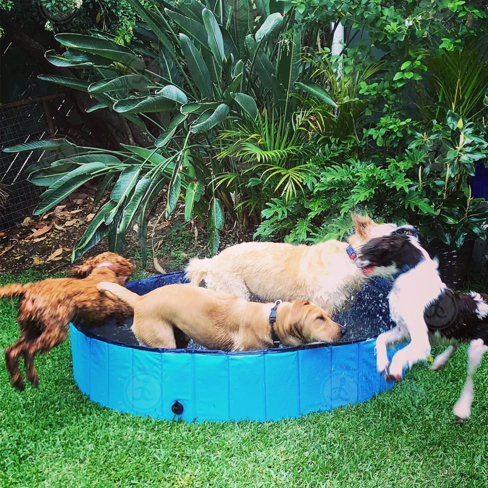 Factory Price Round Pet Dog  Cleaning Pool Foldable Dog Cat Swimming Pool Garden Swimming Pools For Dog