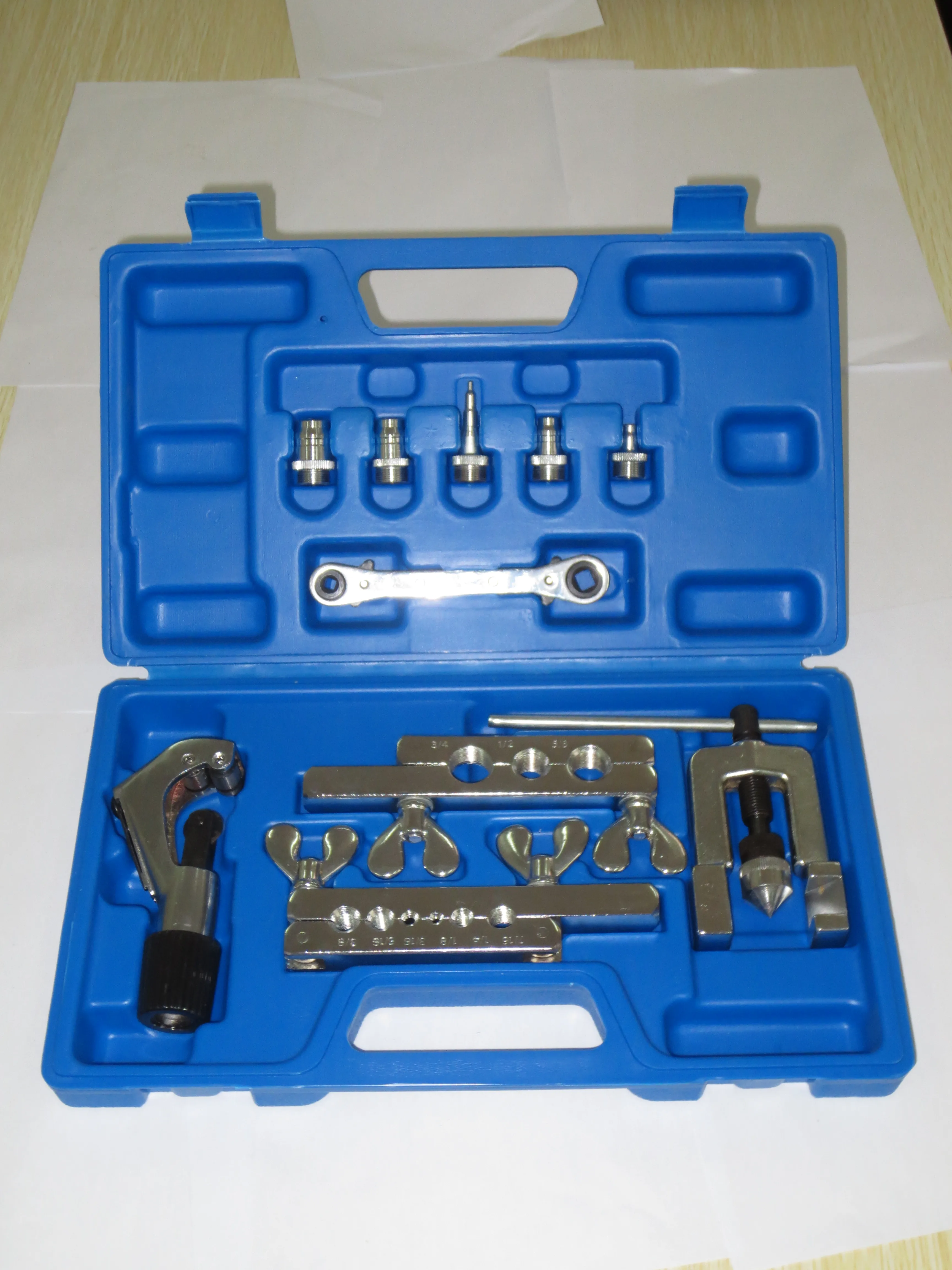 CT-278B Manual Swaging  Refrigeration Hand Tools HVAC Air Conditioning Tube Expander Pipe Flaring Tool Kit Set