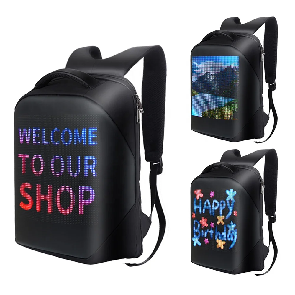 New Design China Wholesale Led Backpack China Led Turn Signal Backpack China Backpack With Led